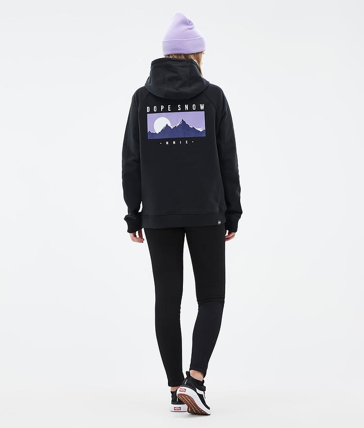 Dope Common W Hood Dam Silhouette Black, Bild 4 av 7