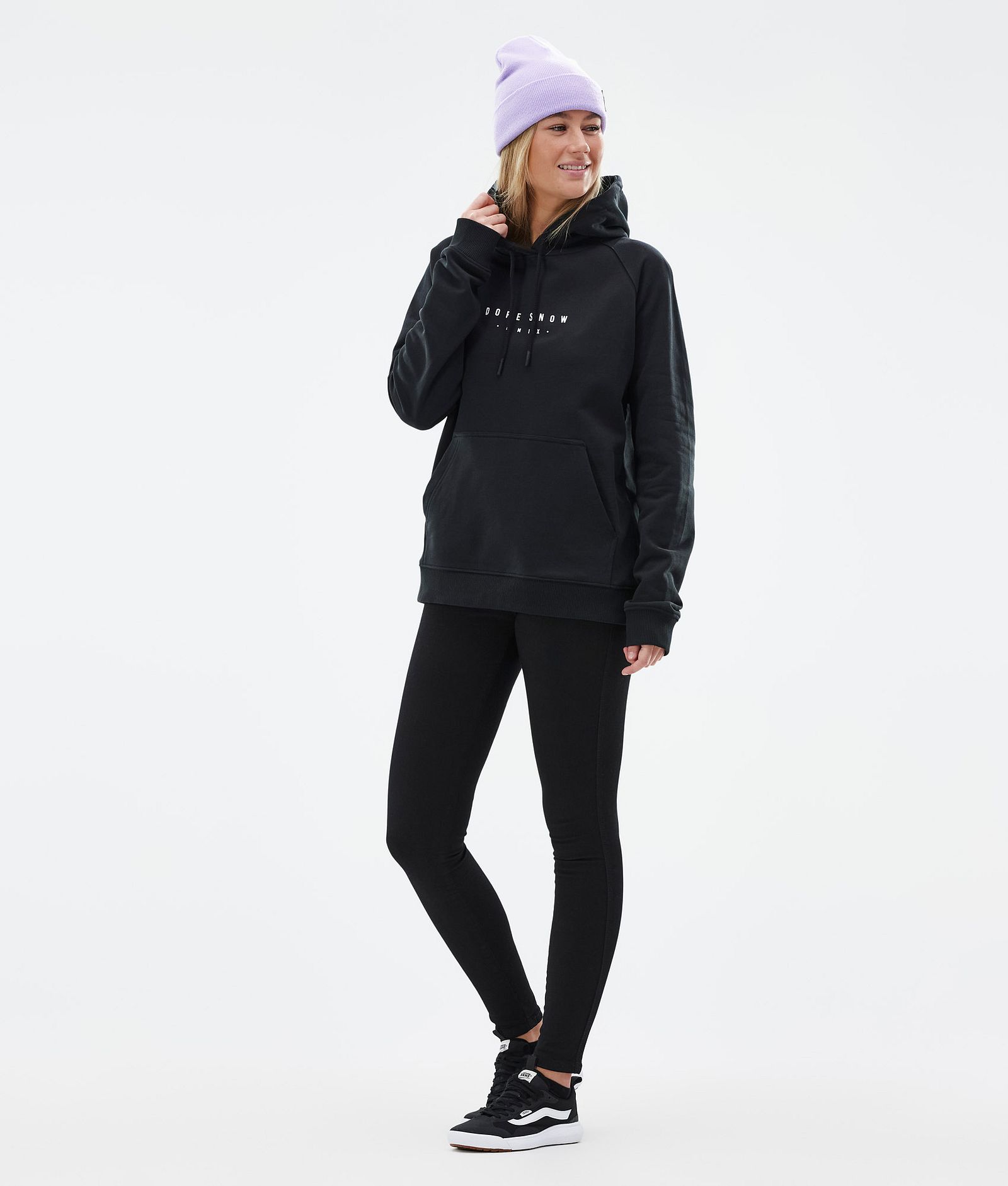 Dope Common W Hood Dam Silhouette Black, Bild 5 av 7
