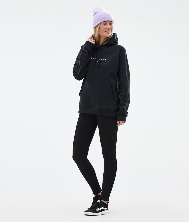 Dope Common W Hood Dam Silhouette Black, Bild 5 av 7