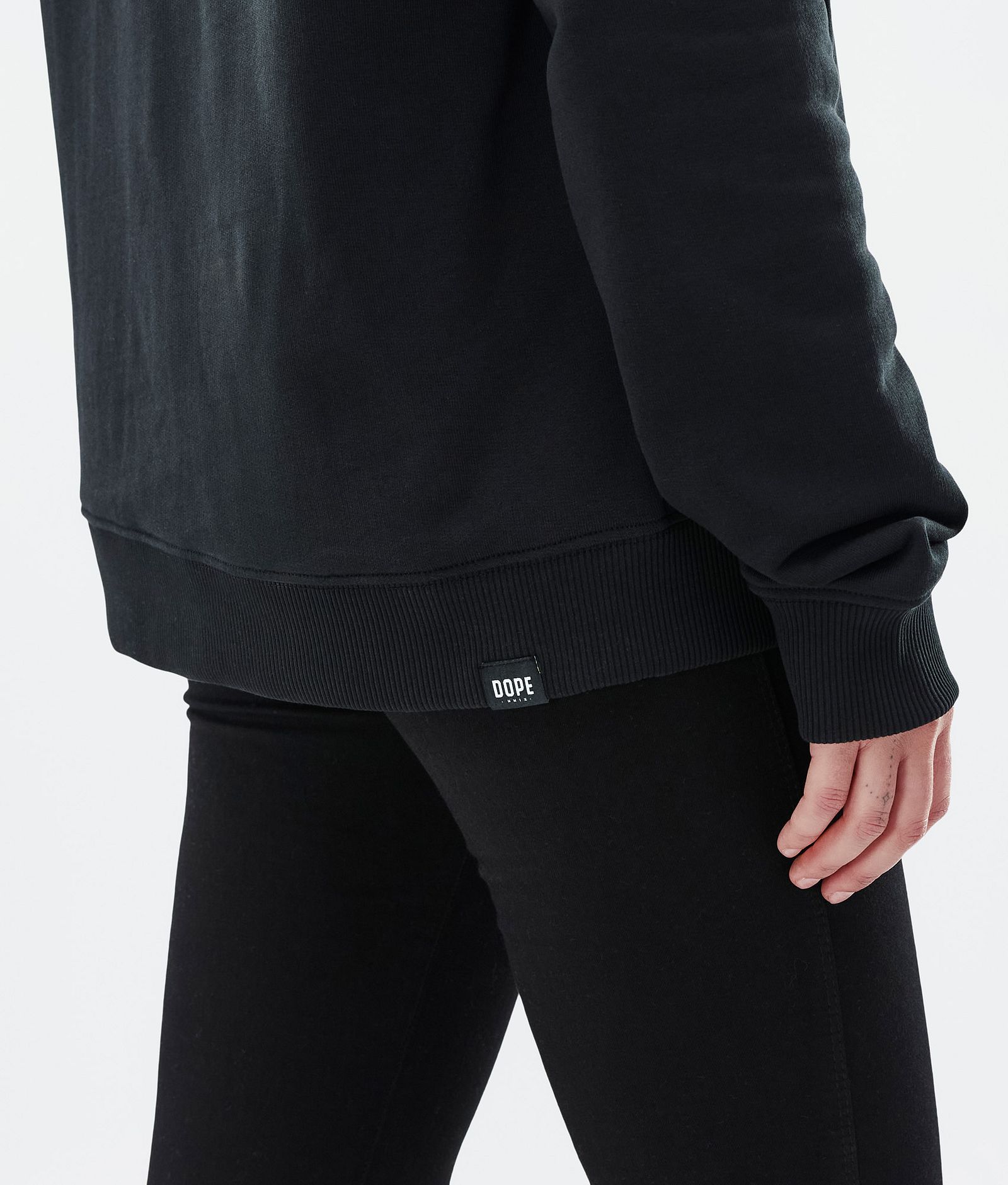 Dope Common W Hood Dam Silhouette Black, Bild 7 av 7