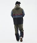 Dope Legacy Track Snowboardjacka Herr Olive Green/Burgundy/Metal Blue/Black, Bild 4 av 8