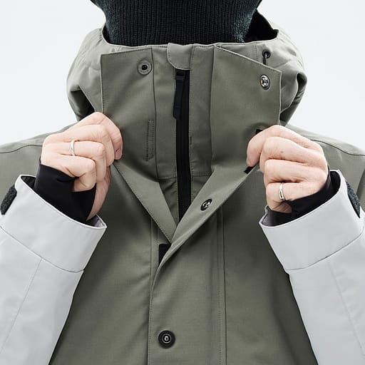 Halvlängds dragkedja med dubbla flikar Huvudproduktbild,