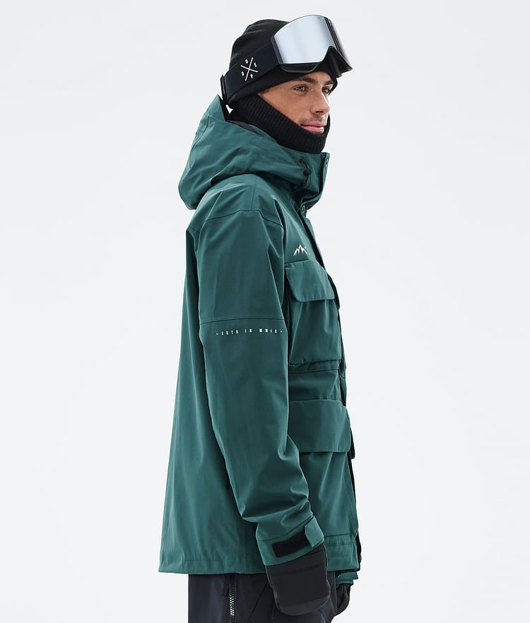 Dope Zenith Skidjacka Herr Bottle Green, Bild 5 av 10