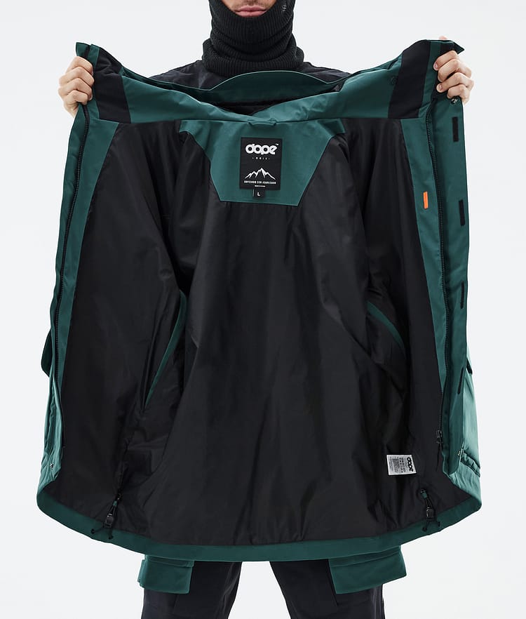 Dope Zenith Skidjacka Herr Bottle Green, Bild 10 av 10