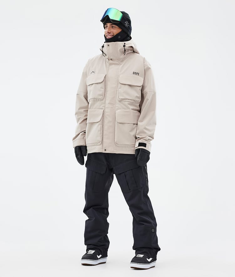 Dope Zenith Snowboardjacka Herr Sand