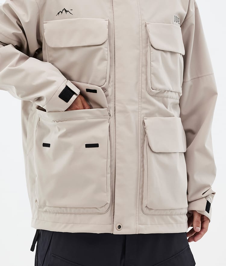 Dope Zenith Snowboardjacka Herr Sand, Bild 10 av 11