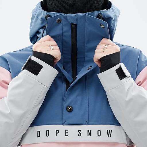 Halvlängds dragkedja med dubbla flikar Huvudproduktbild,