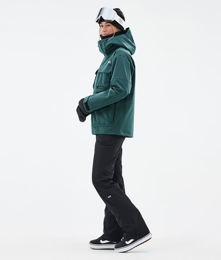 Dope Zenith W Snowboardjacka Dam Bottle Green, Bild 3 av 10