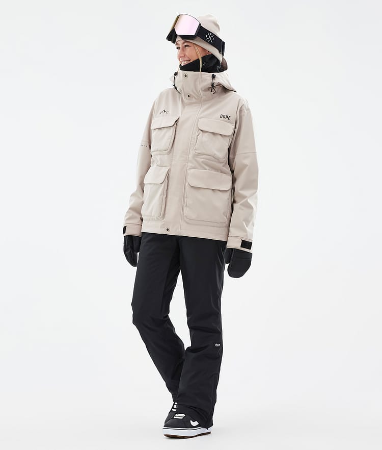 Dope Zenith W Snowboardjacka Dam Sand, Bild 2 av 10