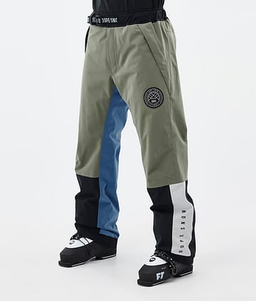 Dope Blizzard Track Skidbyxa Man Greenish/Light Grey/Black/Blue Steel