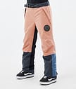 Dope Blizzard Track W Snowboardbyxa Dam Faded Peach/Blue Steel/Black/Metal Blue