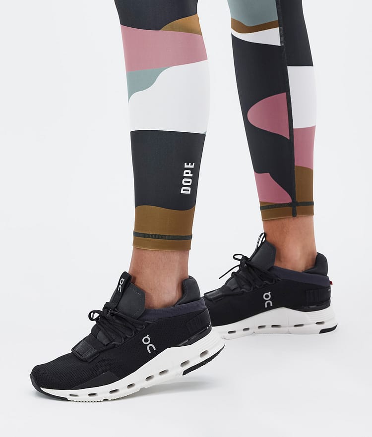 Dope Lofty Tech Leggings Dam Shards Gold Muted Pink, Bild 8 av 8