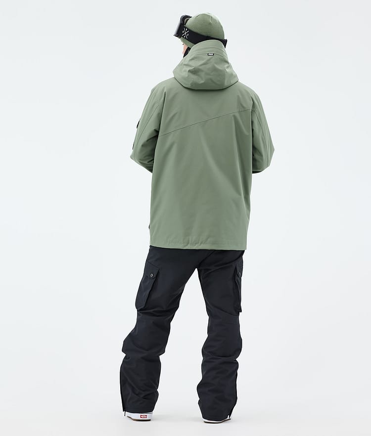 Dope Adept Snowboardjacka Herr Moss Green Renewed, Bild 5 av 10