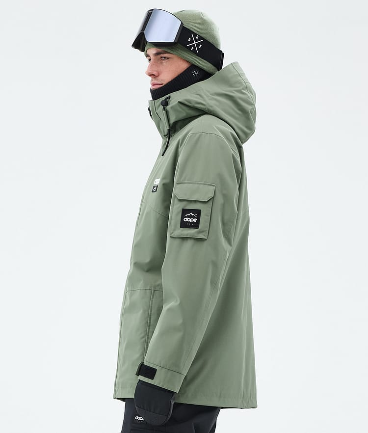 Dope Adept Snowboardjacka Herr Moss Green Renewed, Bild 6 av 10