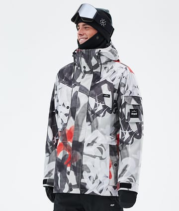 Dope Adept Snowboardjacka Spray Black Red