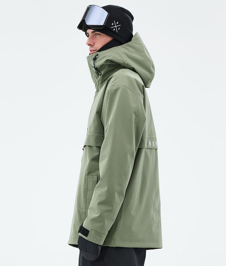 Dope Legacy Snowboardjacka Herr Moss Green, Bild 5 av 8