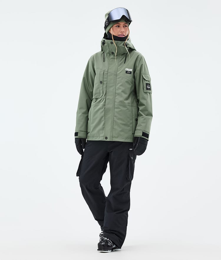 Dope Adept W Skidjacka Dam Moss Green, Bild 2 av 9