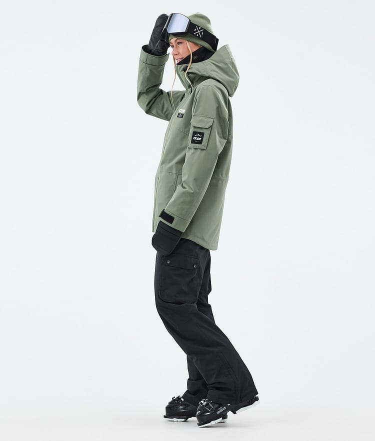 Dope Adept W Skidjacka Dam Moss Green, Bild 3 av 9