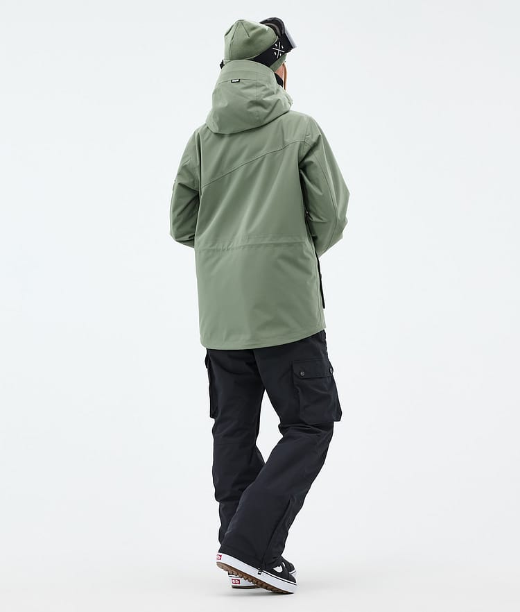 Dope Adept W Snowboardjacka Dam Moss Green Renewed, Bild 5 av 10