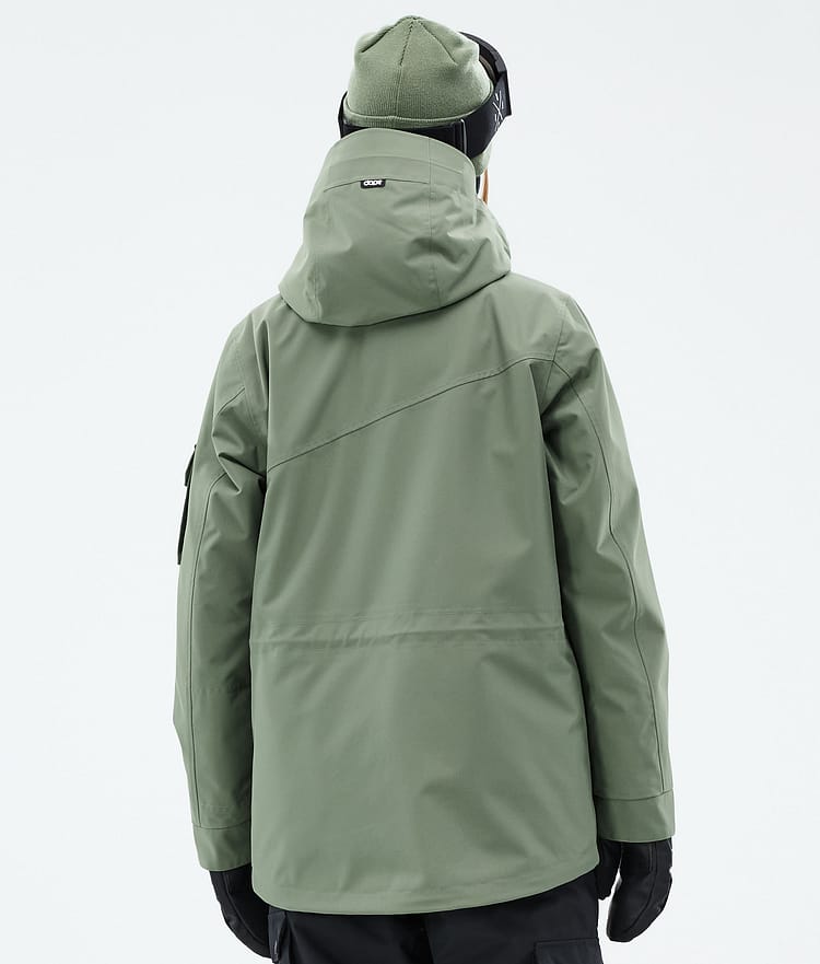 Dope Adept W Snowboardjacka Dam Moss Green Renewed, Bild 7 av 10