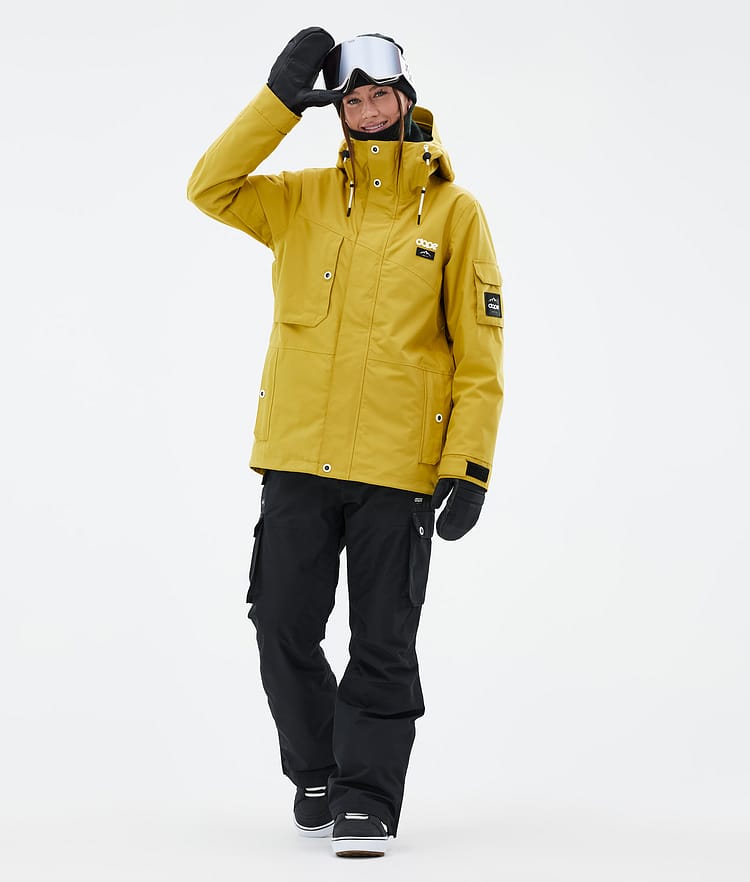Dope Adept W Snowboardjacka Dam Yellow Renewed, Bild 2 av 9