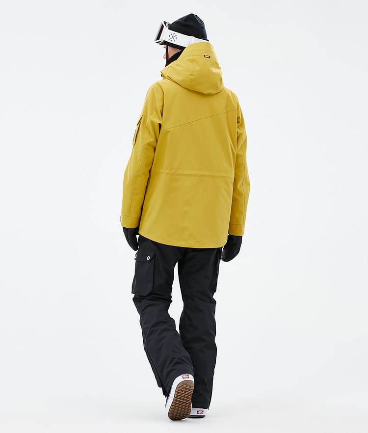 Dope Adept W Snowboardjacka Dam Yellow Renewed, Bild 4 av 9