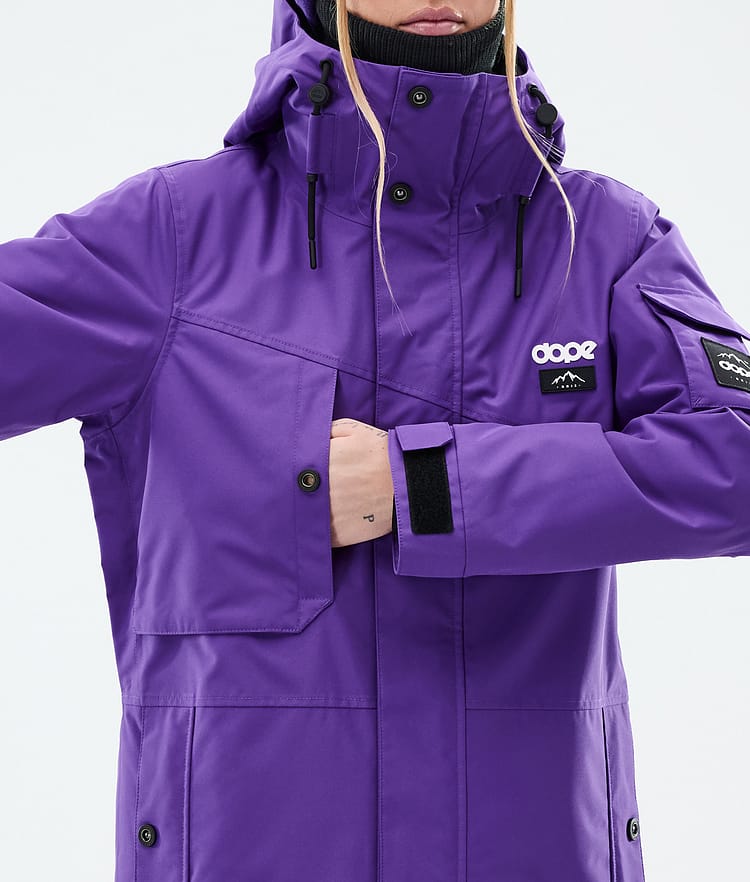 Dope Adept W Snowboardjacka Dam Vivid Purple, Bild 9 av 10