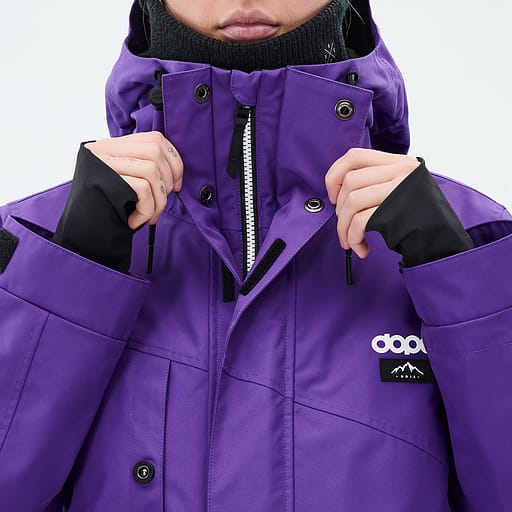 Främre dragkedja med dubbla flikar Huvudproduktbild,