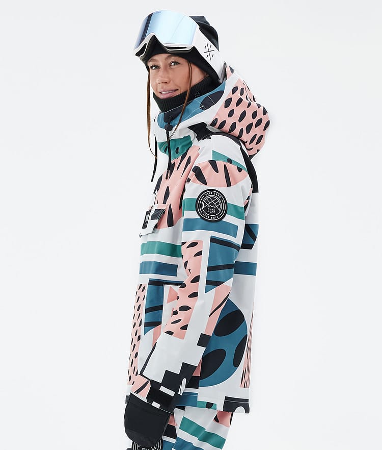 Dope Blizzard W Snowboardjacka Dam Melon Renewed, Bild 5 av 8