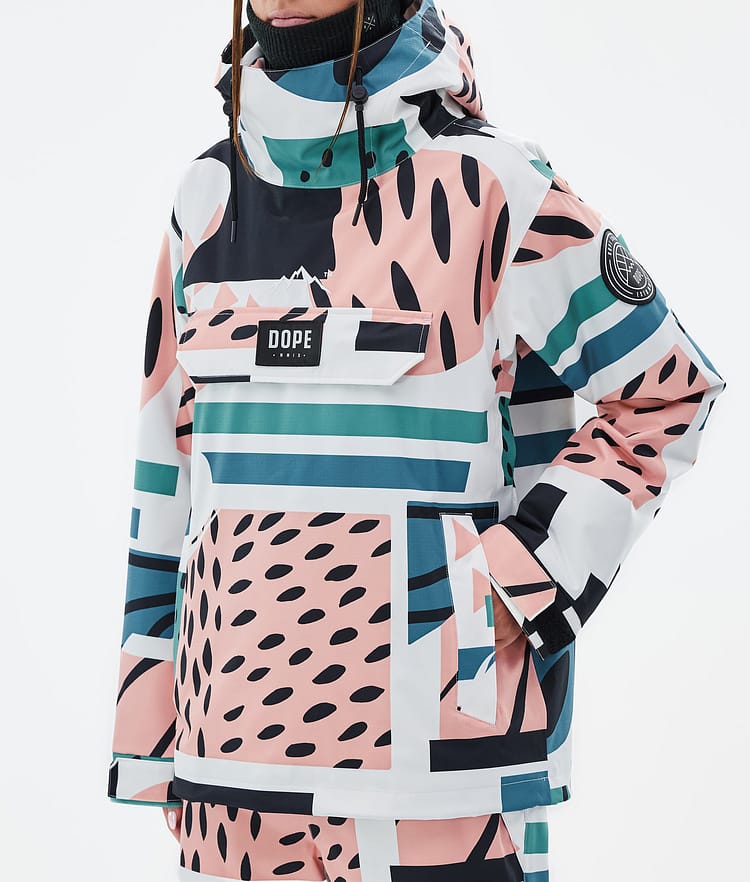 Dope Blizzard W Snowboardjacka Dam Melon Renewed, Bild 7 av 8