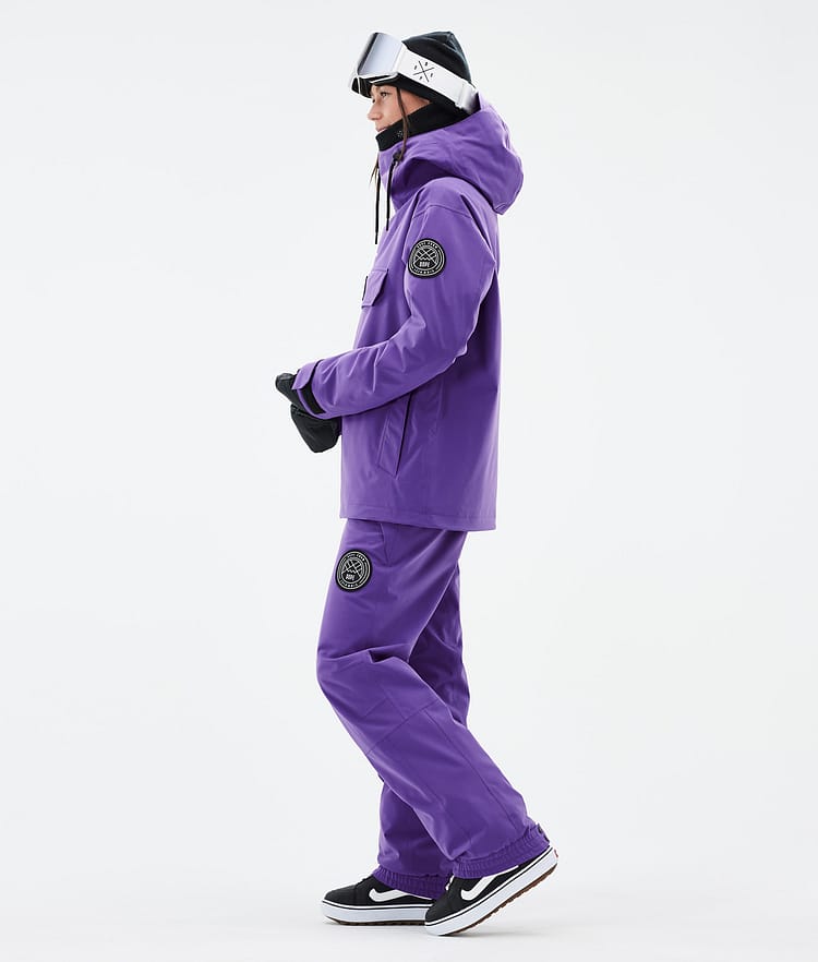 Dope Blizzard W Snowboardjacka Dam Vivid Purple Renewed, Bild 3 av 8