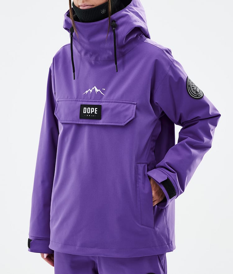 Dope Blizzard W Snowboardjacka Dam Vivid Purple Renewed, Bild 7 av 8