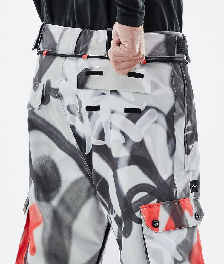 Dope Iconic Snowboardbyxa Herr Spray Black Red Renewed, Bild 7 av 7