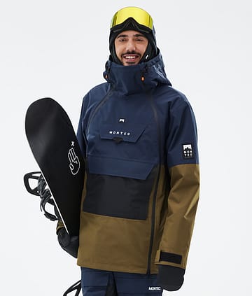 Montec Doom Snowboardjacka Dark Blue/Black/Fatigue