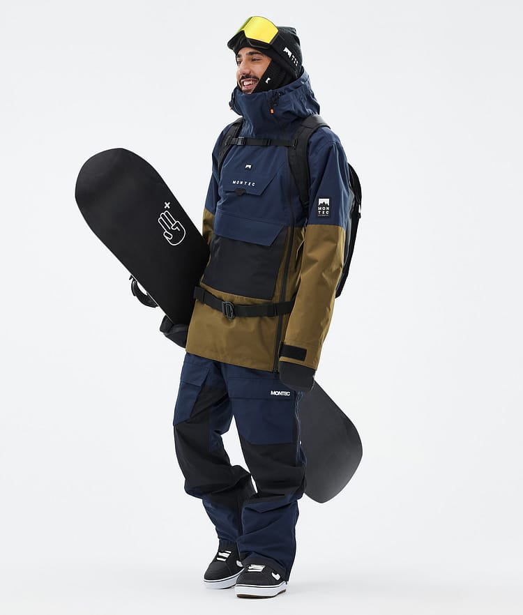 Montec Doom Snowboardjacka Herr Dark Blue/Black/Fatigue Renewed, Bild 3 av 11