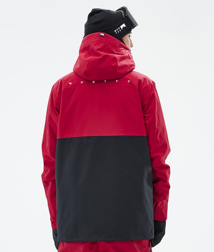 Montec Doom Snowboardjacka Herr Deep Red/Black Renewed, Bild 7 av 11