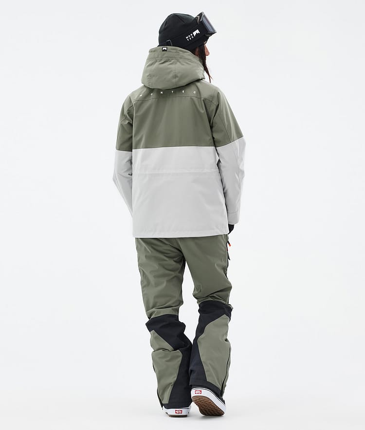 Montec Doom W Snowboardjacka Dam Greenish/Black/Light Grey Renewed, Bild 5 av 11