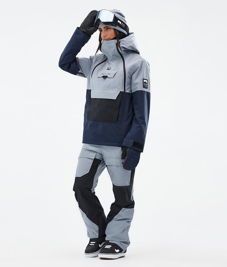 Montec Doom W Snowboardjacka Dam Soft Blue/Black/Dark Blue Renewed, Bild 2 av 10