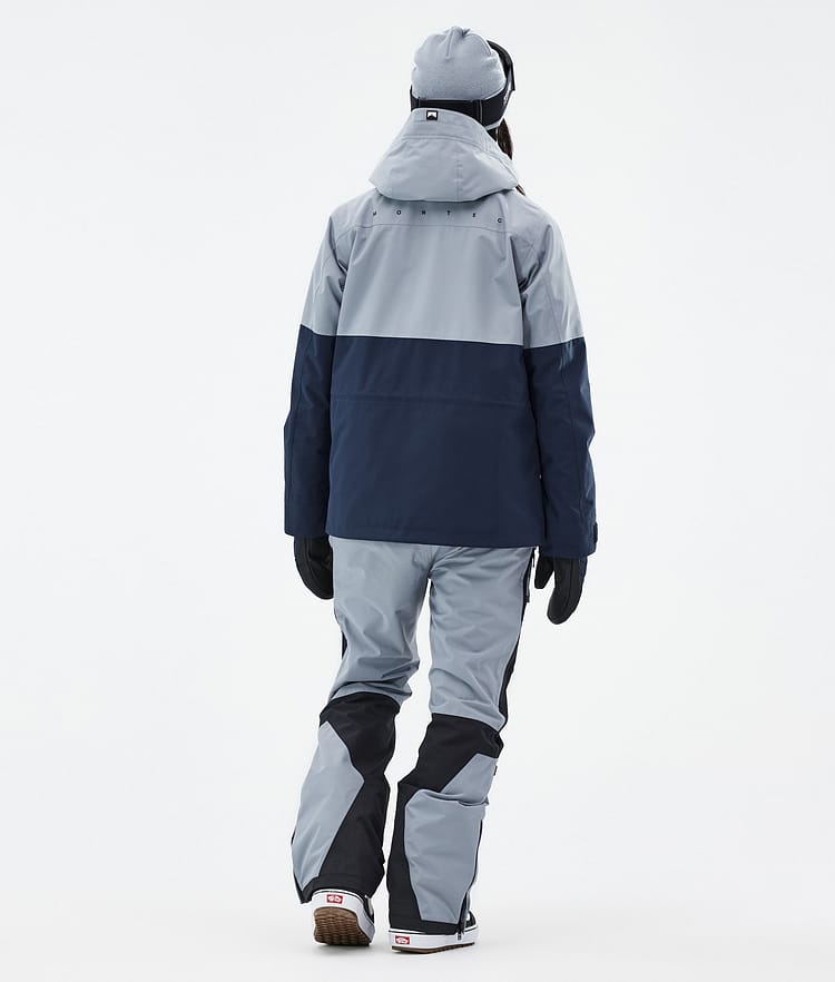 Montec Doom W Snowboardjacka Dam Soft Blue/Black/Dark Blue Renewed, Bild 4 av 10