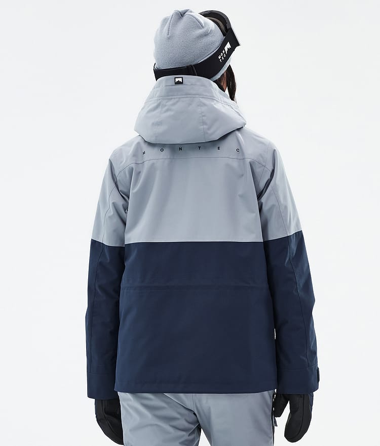 Montec Doom W Snowboardjacka Dam Soft Blue/Black/Dark Blue Renewed, Bild 6 av 10