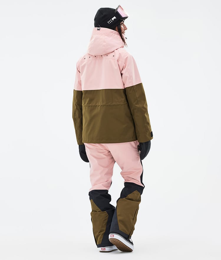 Montec Doom W Snowboardjacka Dam Soft Pink/Black/Fatigue Renewed, Bild 4 av 10