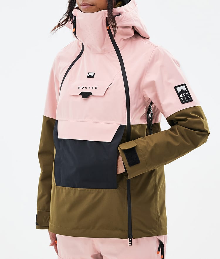 Montec Doom W Snowboardjacka Dam Soft Pink/Black/Fatigue Renewed, Bild 7 av 10