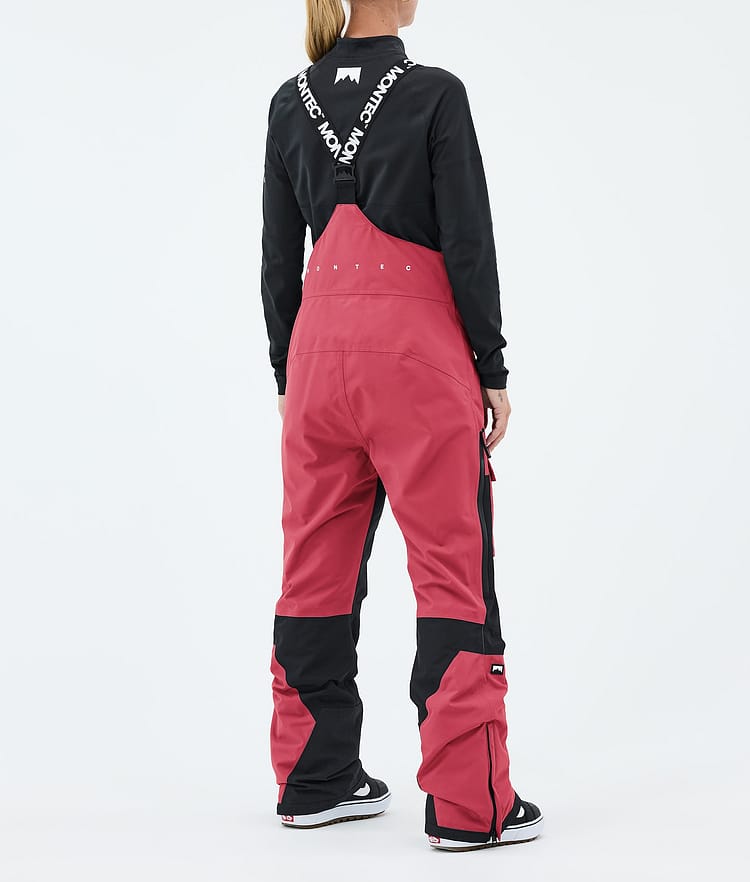 Montec Fawk W Snowboardbyxa Dam Light Red/Black, Image 4 of 7