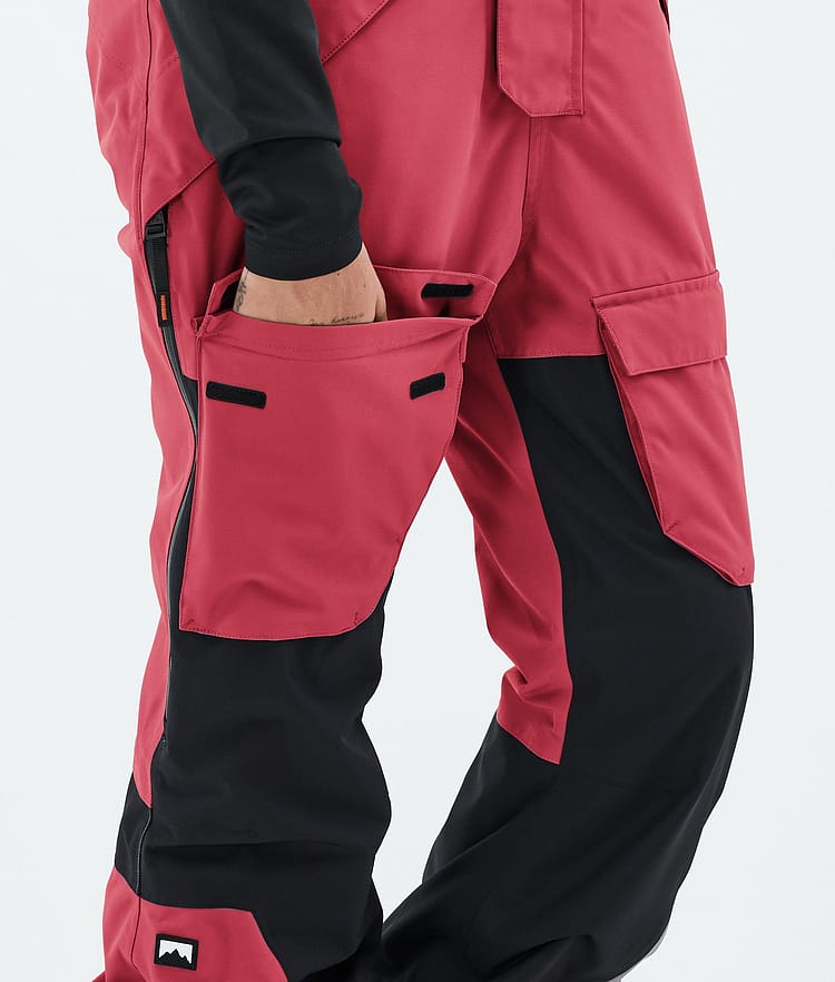 Montec Fawk W Snowboardbyxa Dam Light Red/Black, Image 7 of 7