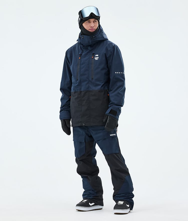 Montec Fawk Snowboardjacka Herr Dark Blue/Black, Bild 2 av 2