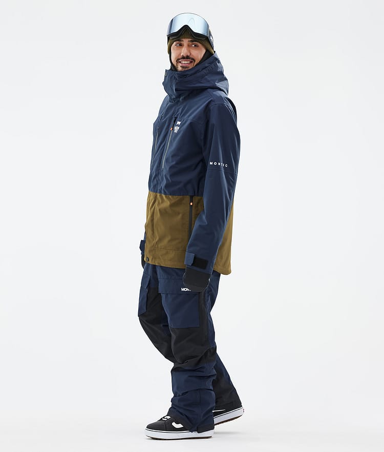 Montec Fawk Snowboardjacka Herr Dark Blue/Fatigue Renewed, Bild 4 av 10