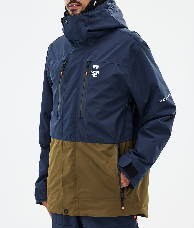 Montec Fawk Snowboardjacka Herr Dark Blue/Fatigue Renewed, Bild 8 av 10