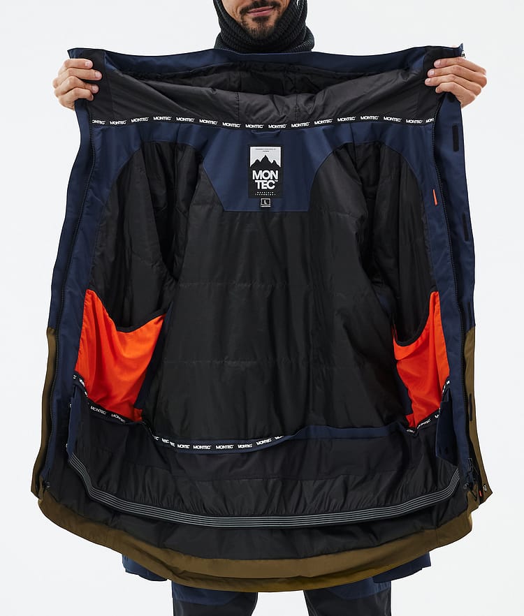 Montec Fawk Snowboardjacka Herr Dark Blue/Fatigue Renewed, Bild 10 av 10