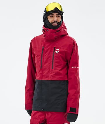 Montec Fawk Snowboardjacka Deep Red/Black