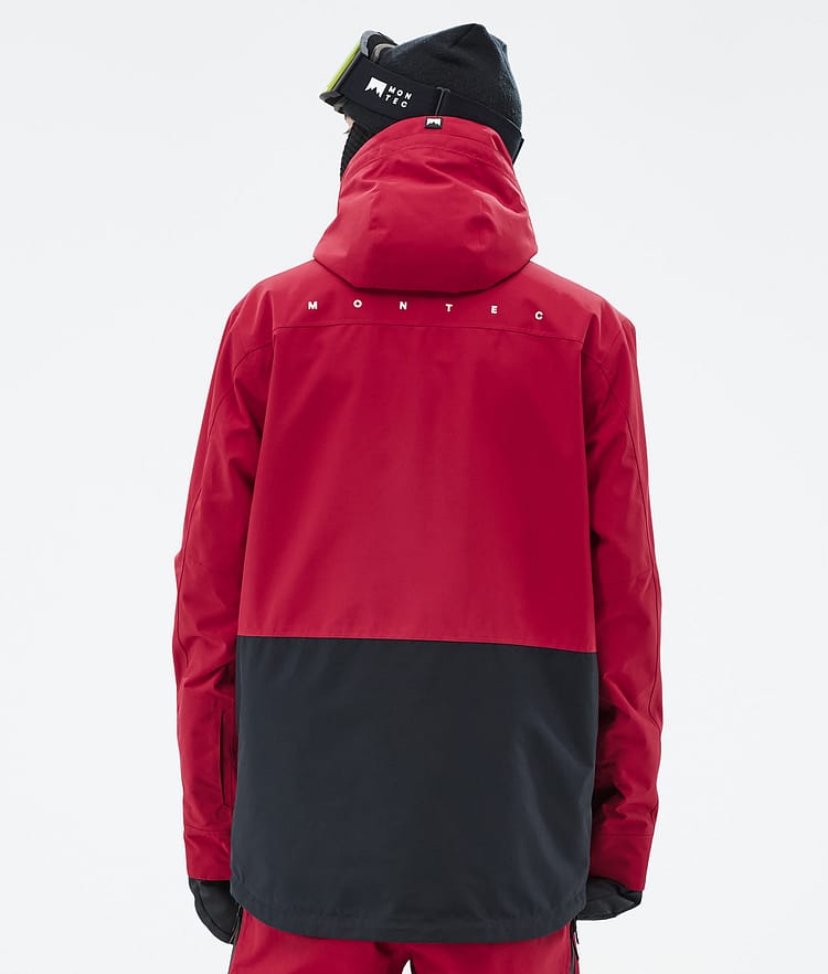 Montec Fawk Snowboardjacka Herr Deep Red/Black Renewed, Bild 7 av 10